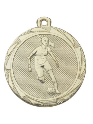 Medaille E3005 Voetbal Dames | Sportprijzen Vught